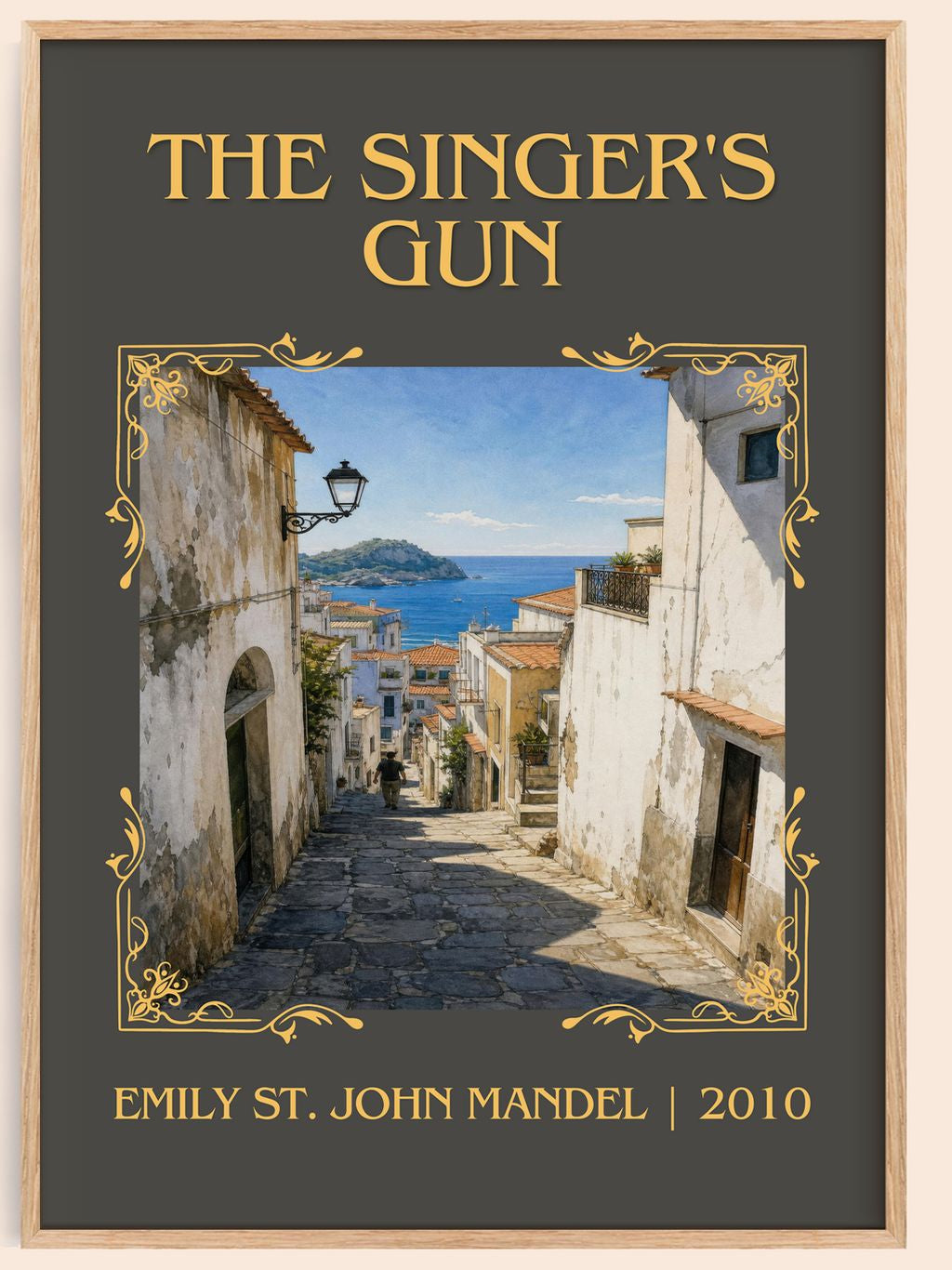 The Singer'S Gun Classic Book Art Print by Emily St. John Mandel – book poster