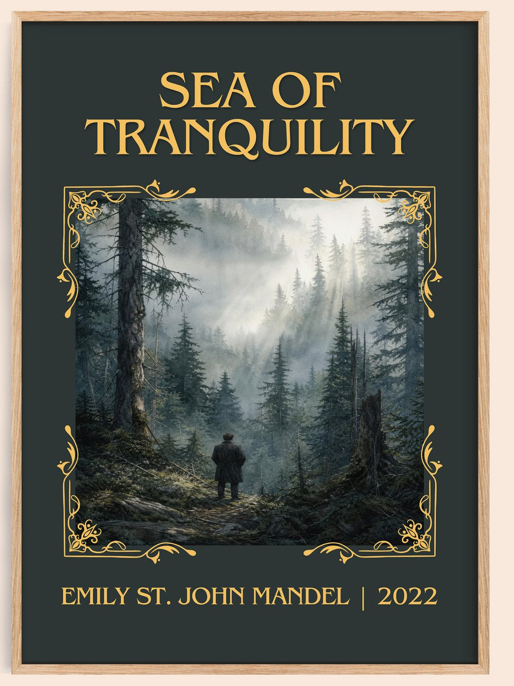 Sea Of Tranquility Classic Book Art Print by Emily St. John Mandel – book poster