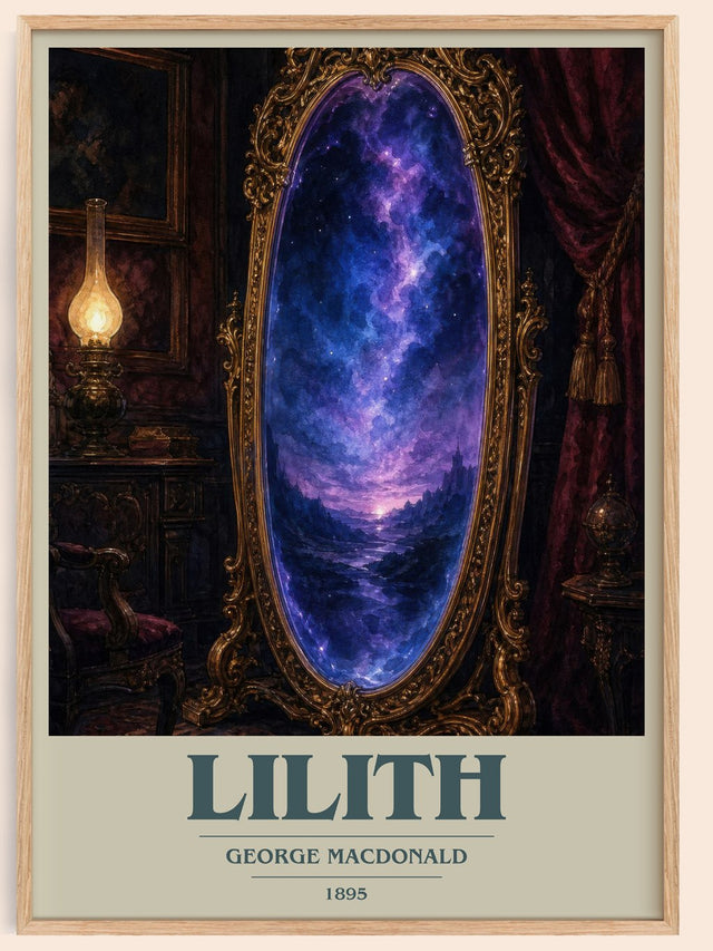 Lilith Book Cover Poster by George Macdonald