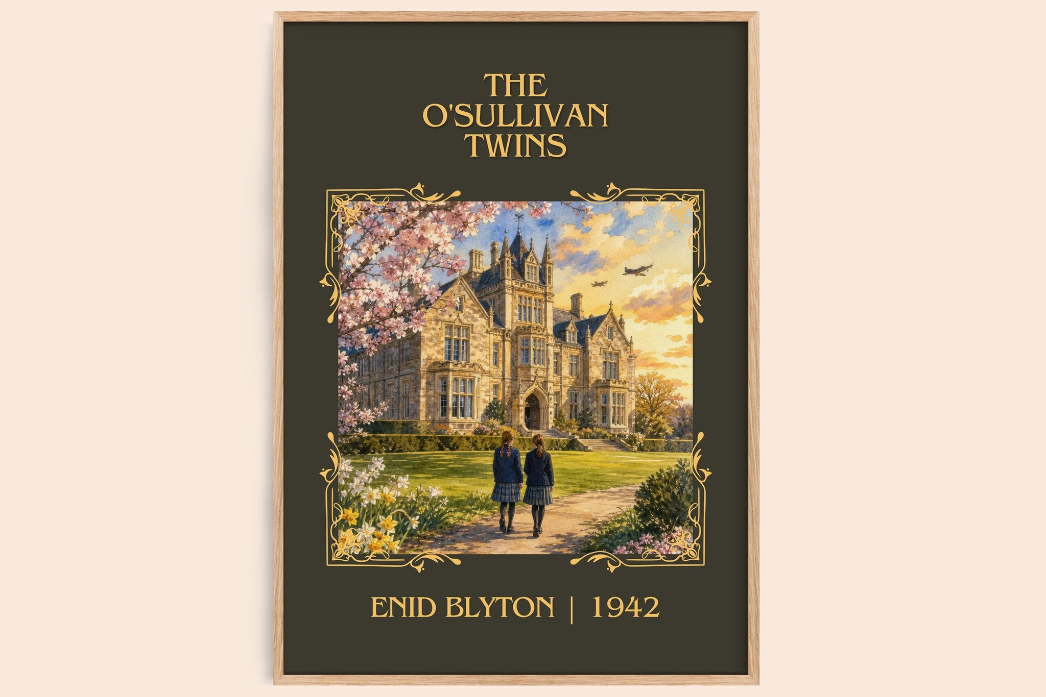 The O'Sullivan Twins Classic Book Art Print by Enid Blyton