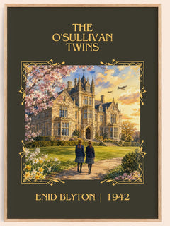 The O'Sullivan Twins Classic Book Art Print by Enid Blyton – book poster
