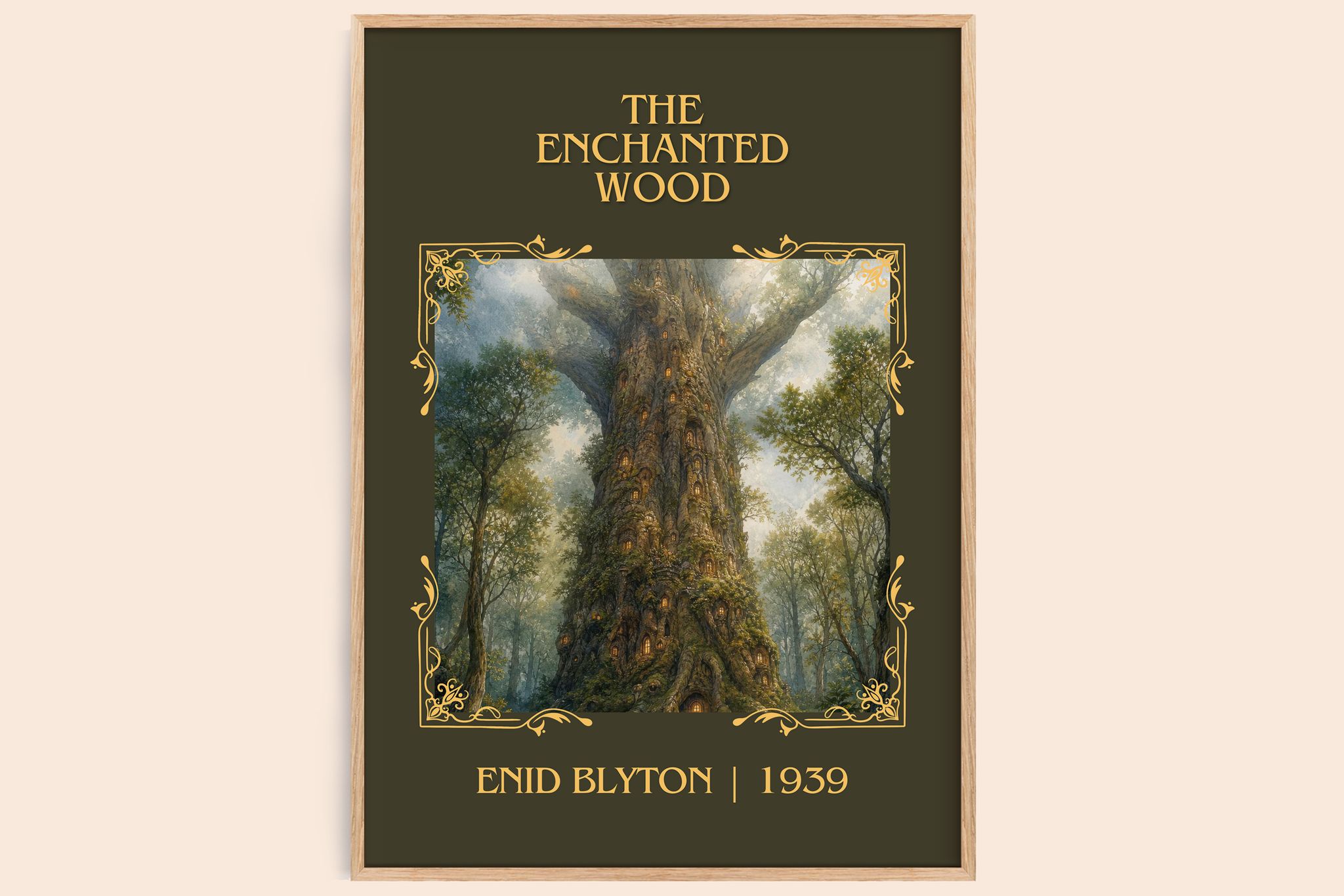 The Enchanted Wood Classic Book Art Print by Enid Blyton