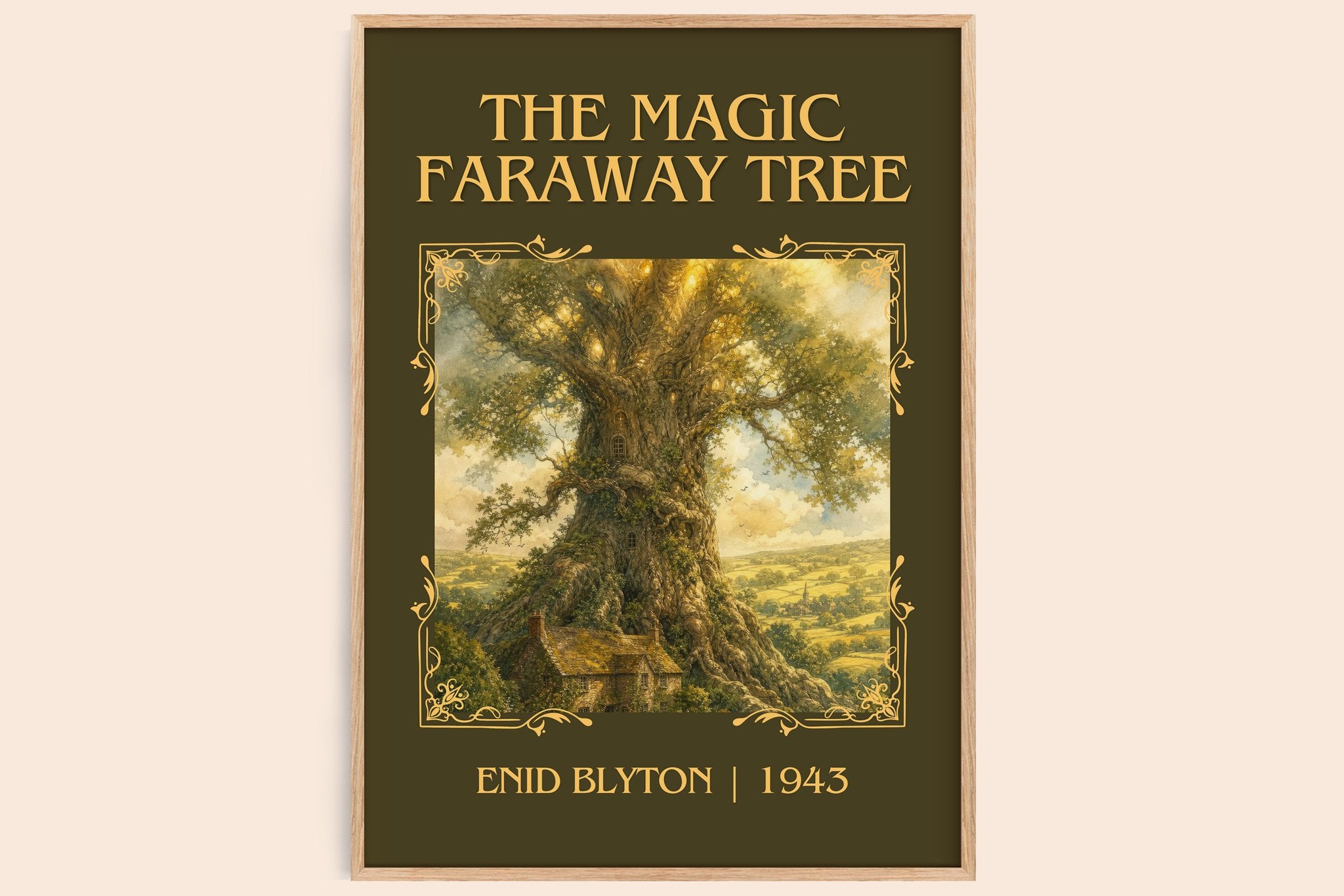 The Magic Faraway Tree Classic Book Art Print by Enid Blyton
