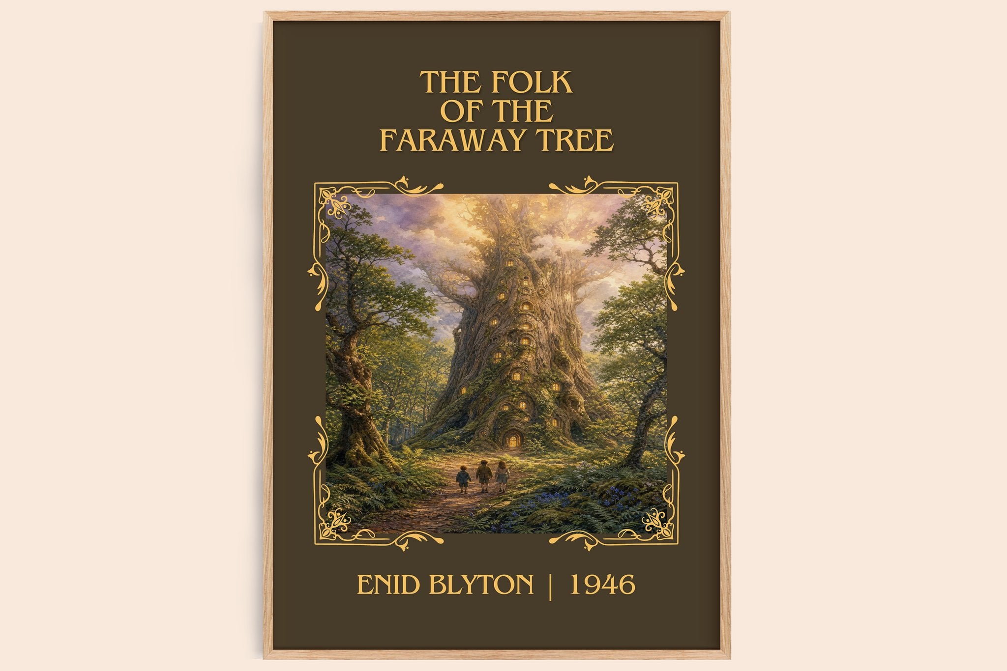 The Folk Of The Faraway Tree Classic Book Art Print by Enid Blyton