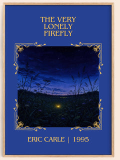 The Very Lonely Firefly Classic Book Art Print by Eric Carle – book poster