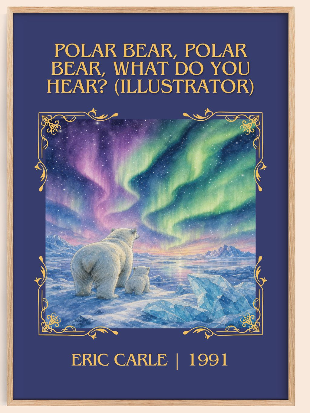 Polar Bear, Polar Bear, What Do You Hear? (Illustrator) Classic Book – book poster