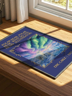 Polar Bear, Polar Bear, What Do You Hear? (Illustrator) Classic Book – print on a sunlit desk