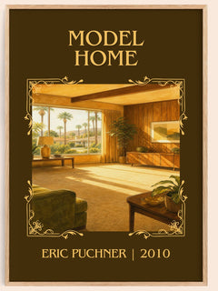 Model Home Classic Book Art Print by Eric Puchner – book poster