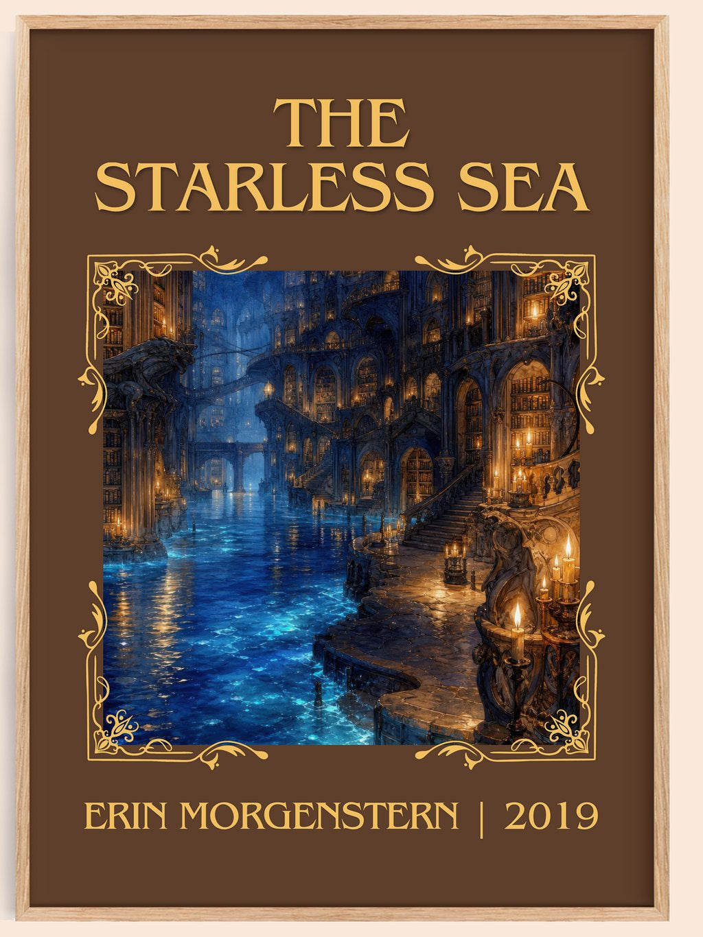 The Starless Sea Classic Book Art Print by Erin Morgenstern – book poster