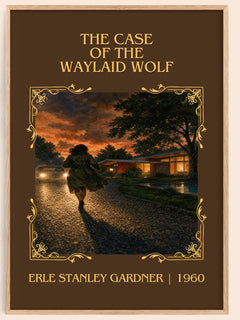 Case Of The Waylaid Wolf Classic Book Art Print by E. Gardner – book poster