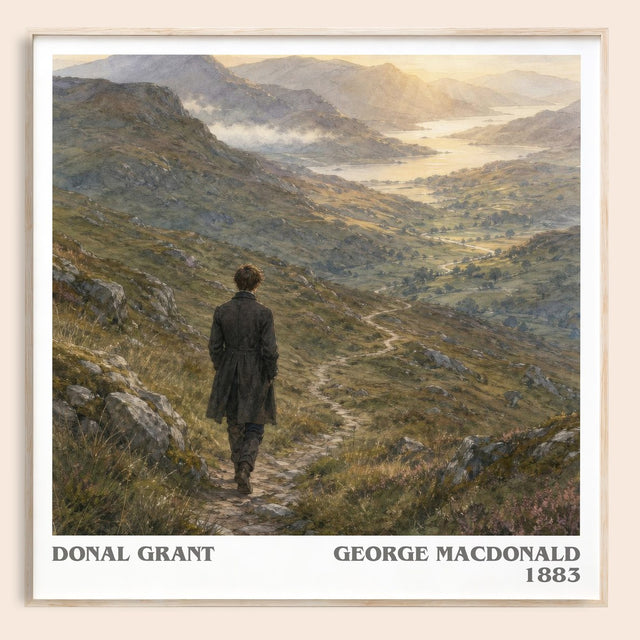 Donal Grant Literary Art Print by George Macdonald