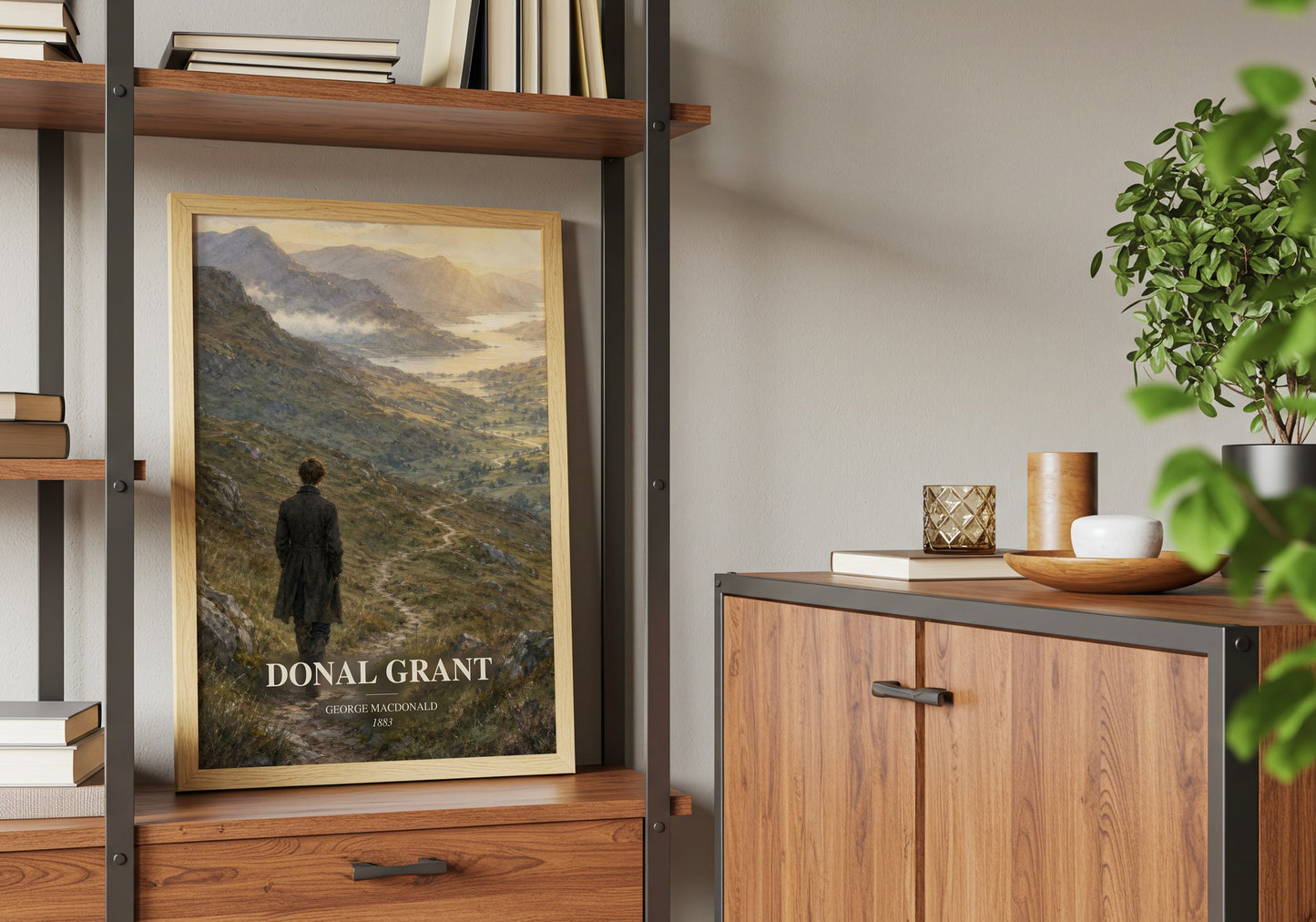Donal Grant book watercolour illustration paper finish options – matte satin gloss