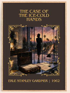 Case Of The Ice-Cold Hands Classic Book Art Print by E. Gardner – book poster