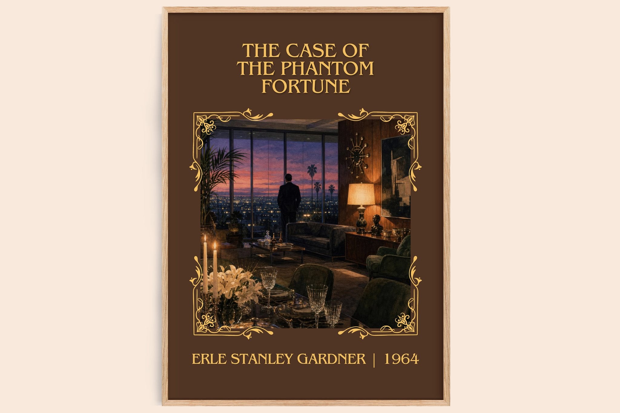 Case Of The Phantom Fortune Classic Book Art Print by E. Gardner
