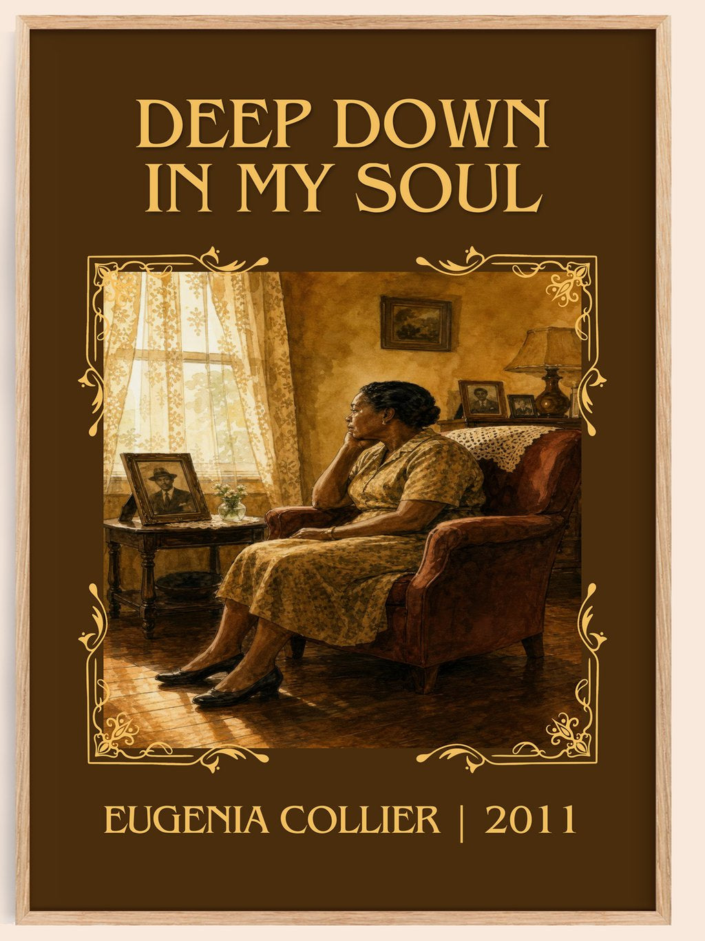 Deep Down In My Soul Classic Book Art Print by Eugenia Collier – book poster