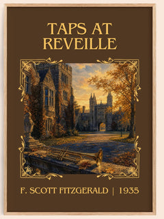 Taps At Reveille Classic Book Art Print by F. Scott Fitzgerald – book poster