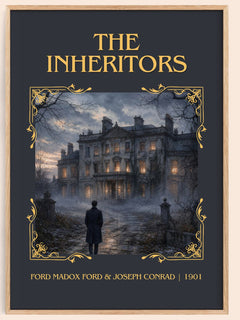 Inheritors Classic Book Art Print by Ford Madox Ford & Joseph Conrad – book poster