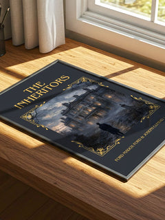 Inheritors Classic Book Art Print by Ford Madox Ford & Joseph Conrad – print on a sunlit desk