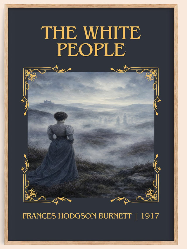 The White People Classic Book Art Print by Frances Hodgson Burnett