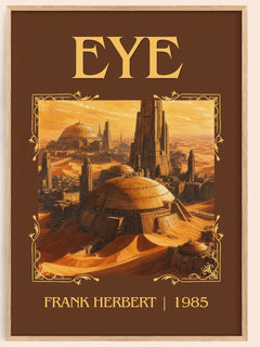 Eye Classic Book Art Print by Frank Herbert – book poster