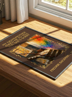 My Grandmother Asked Me To Tell You She'S Sorry Classic Book Art – print on a sunlit desk