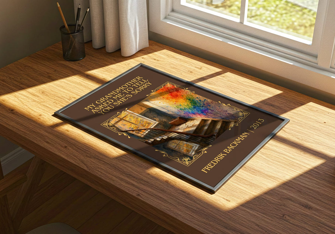 My Grandmother Asked Me To Tell You She'S Sorry Classic Book Art – print on a sunlit desk