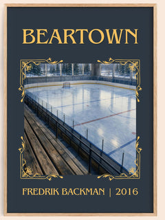 Beartown Classic Book Art Print by Fredrik Backman – book poster