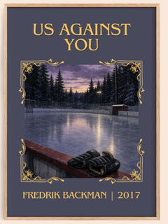 Us Against You Classic Book Art Print by Fredrik Backman – book poster