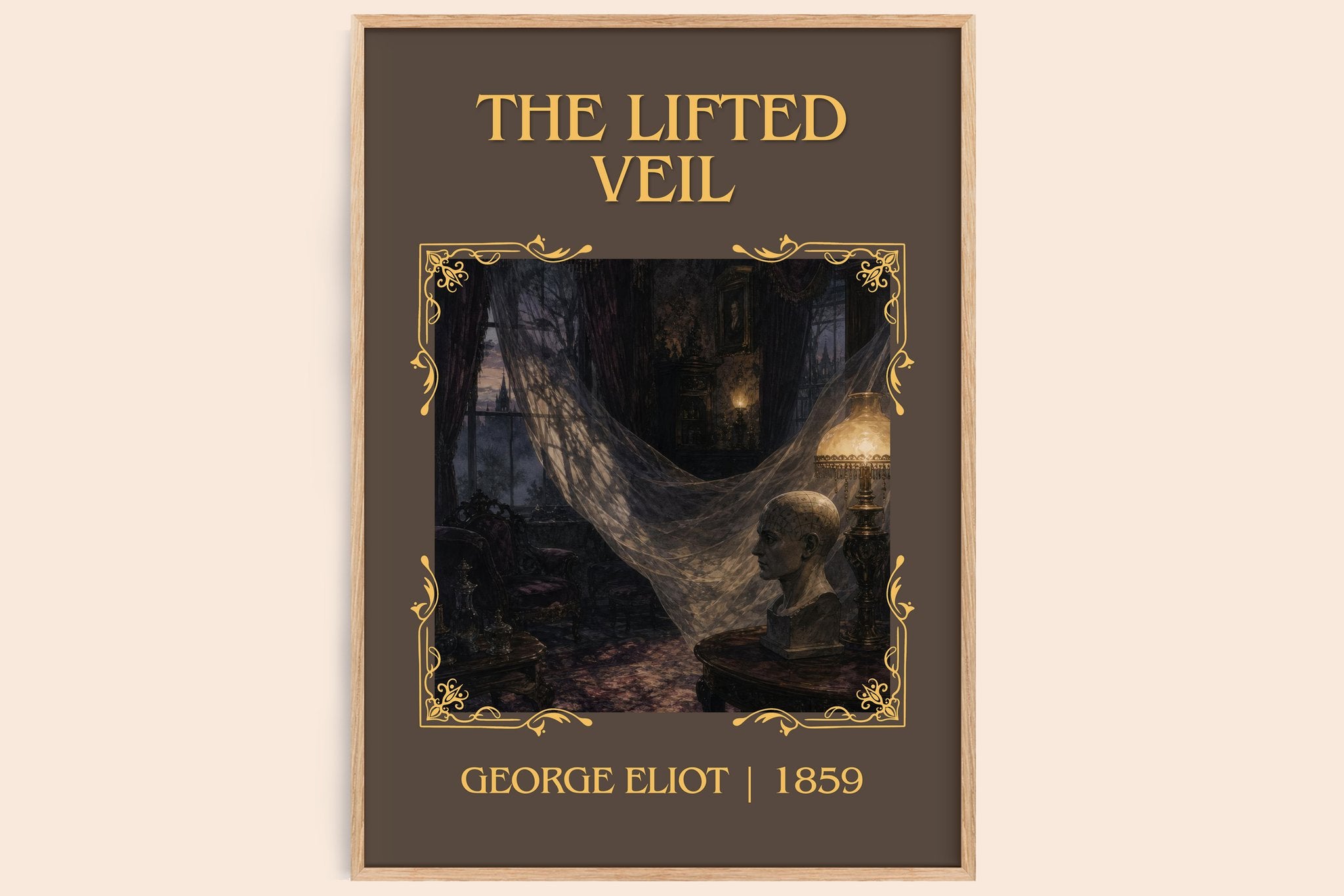 The Lifted Veil Classic Book Art Print by George Eliot