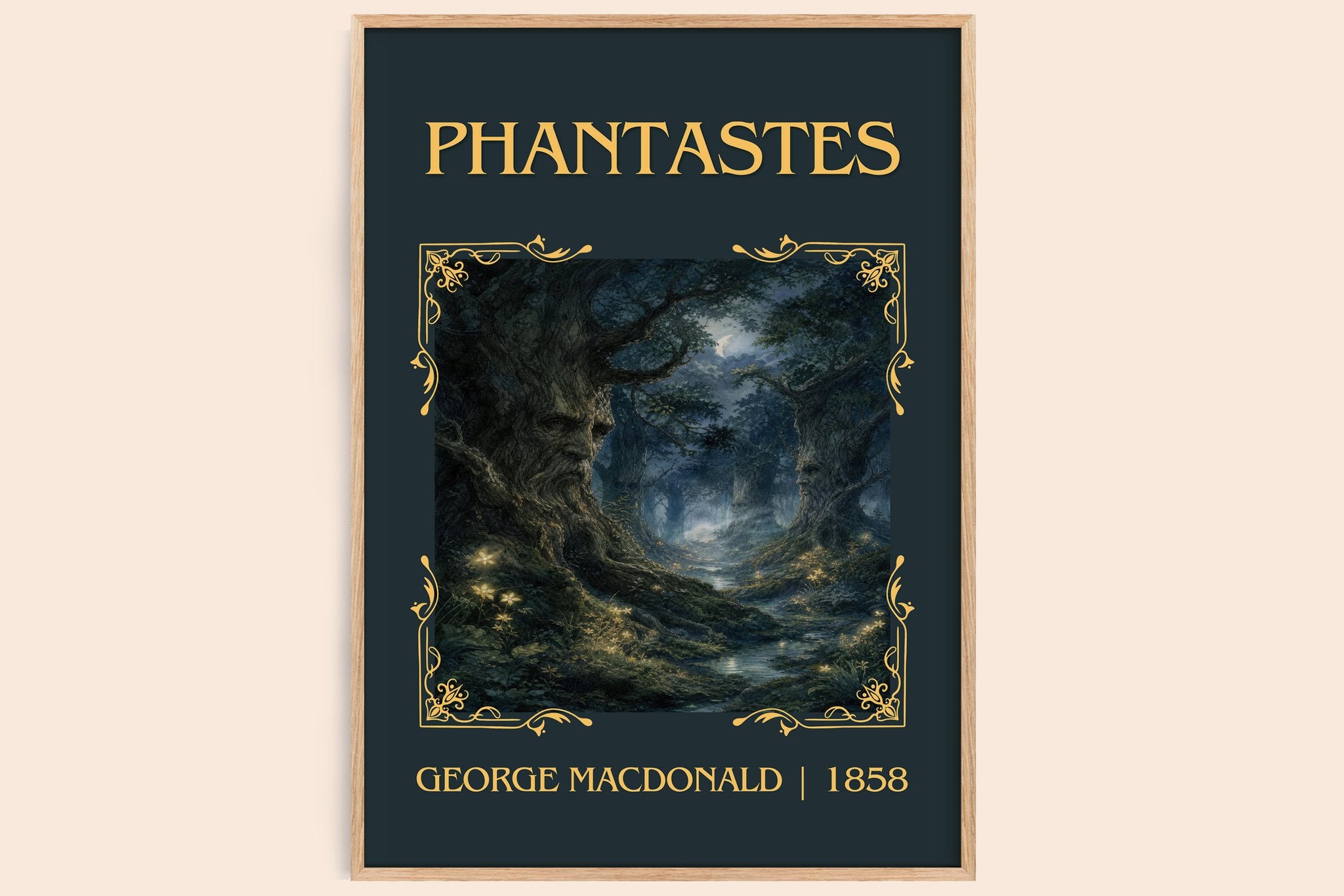Phantastes Classic Book Art Print by George Macdonald