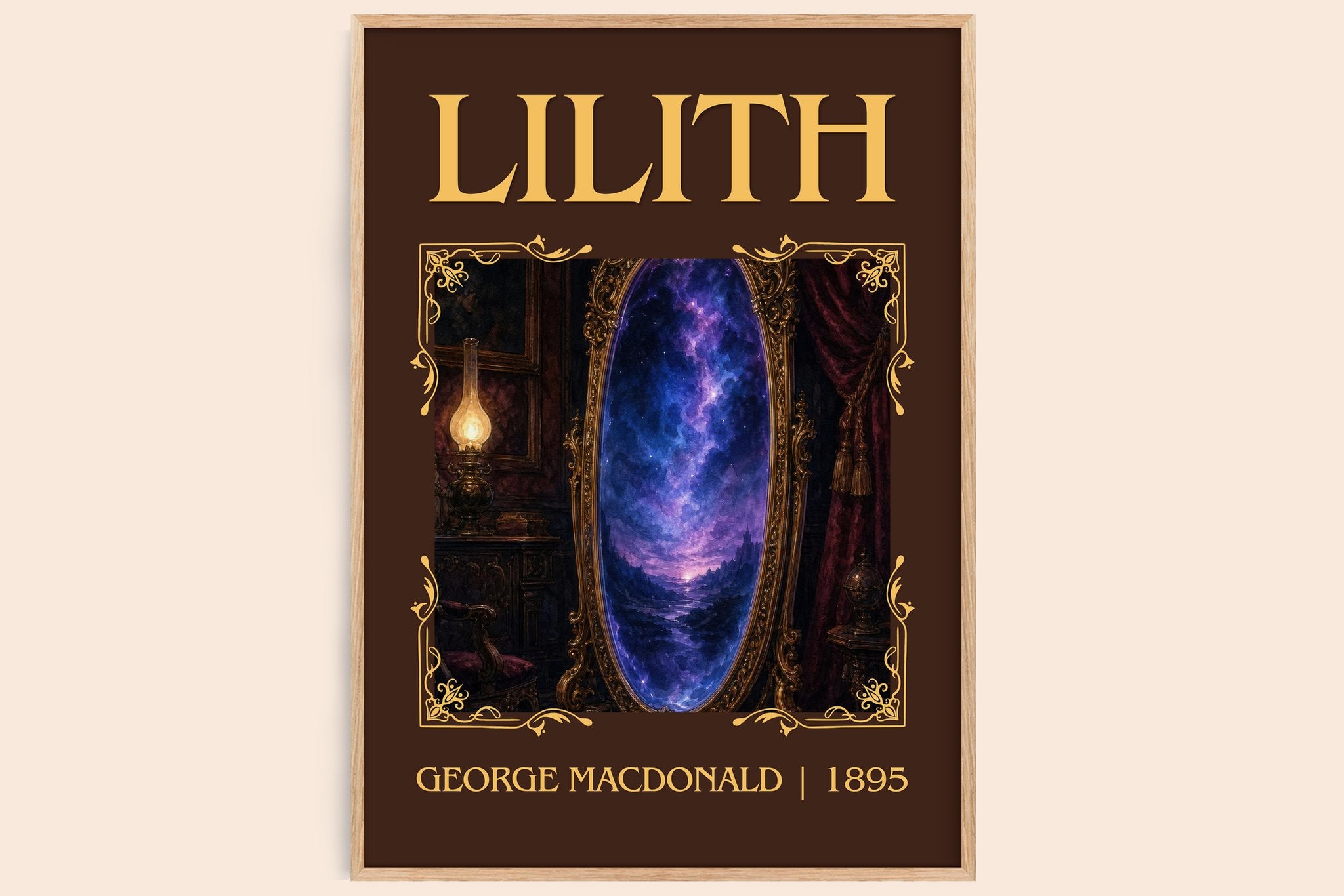Lilith Classic Book Art Print by George Macdonald