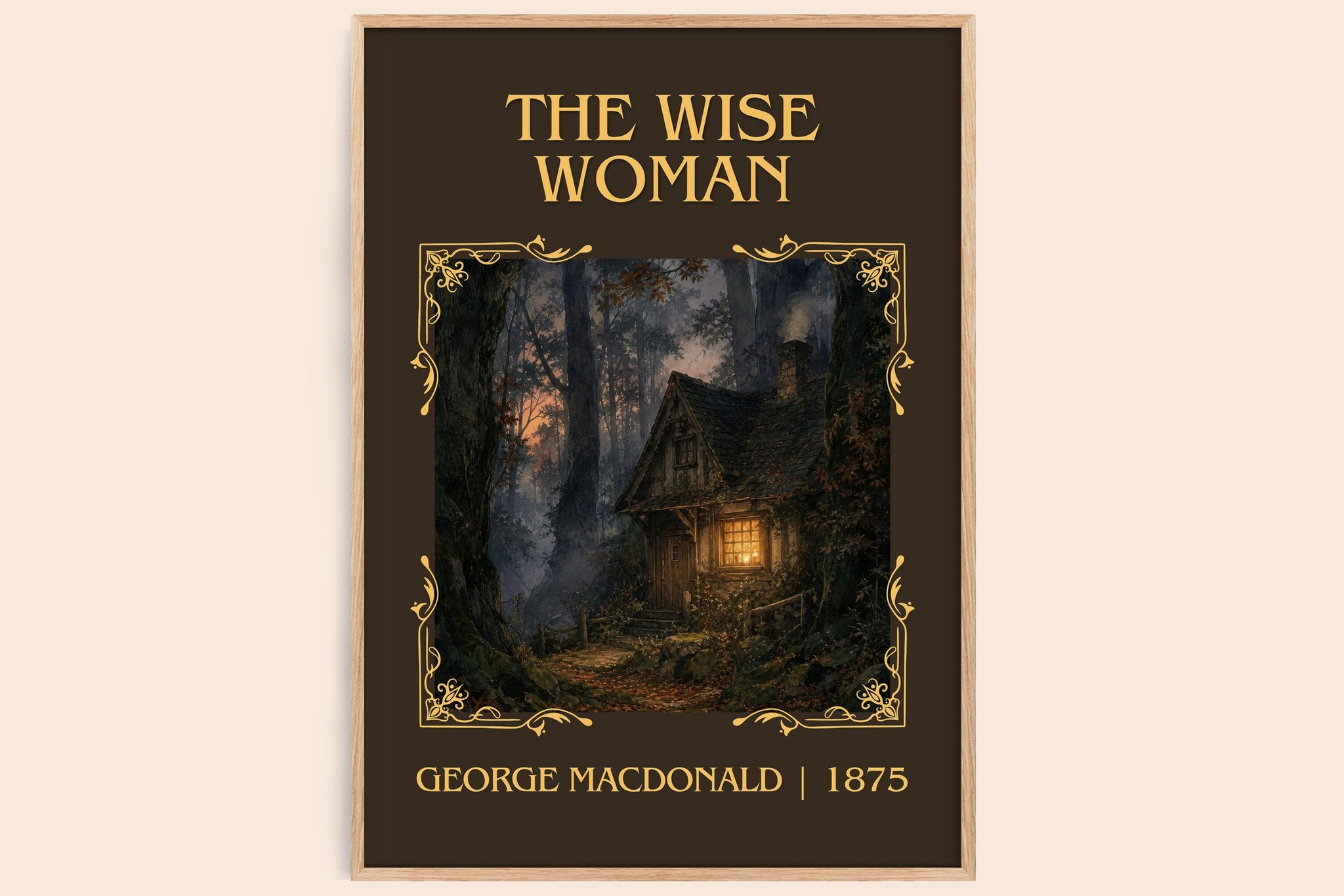 The Wise Woman Classic Book Art Print by George Macdonald