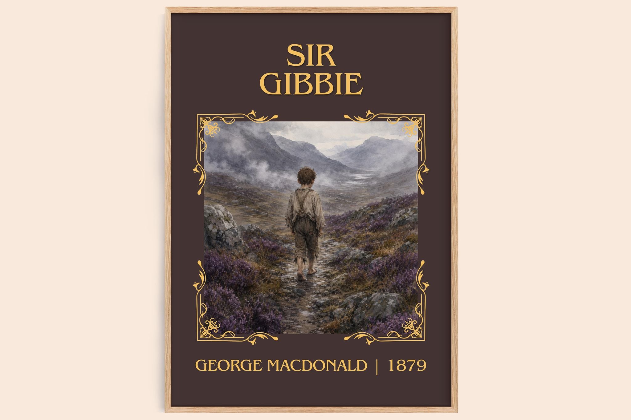 Sir Gibbie Classic Book Art Print by George Macdonald