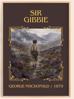 Sir Gibbie Classic Book Art Print by George Macdonald – book poster