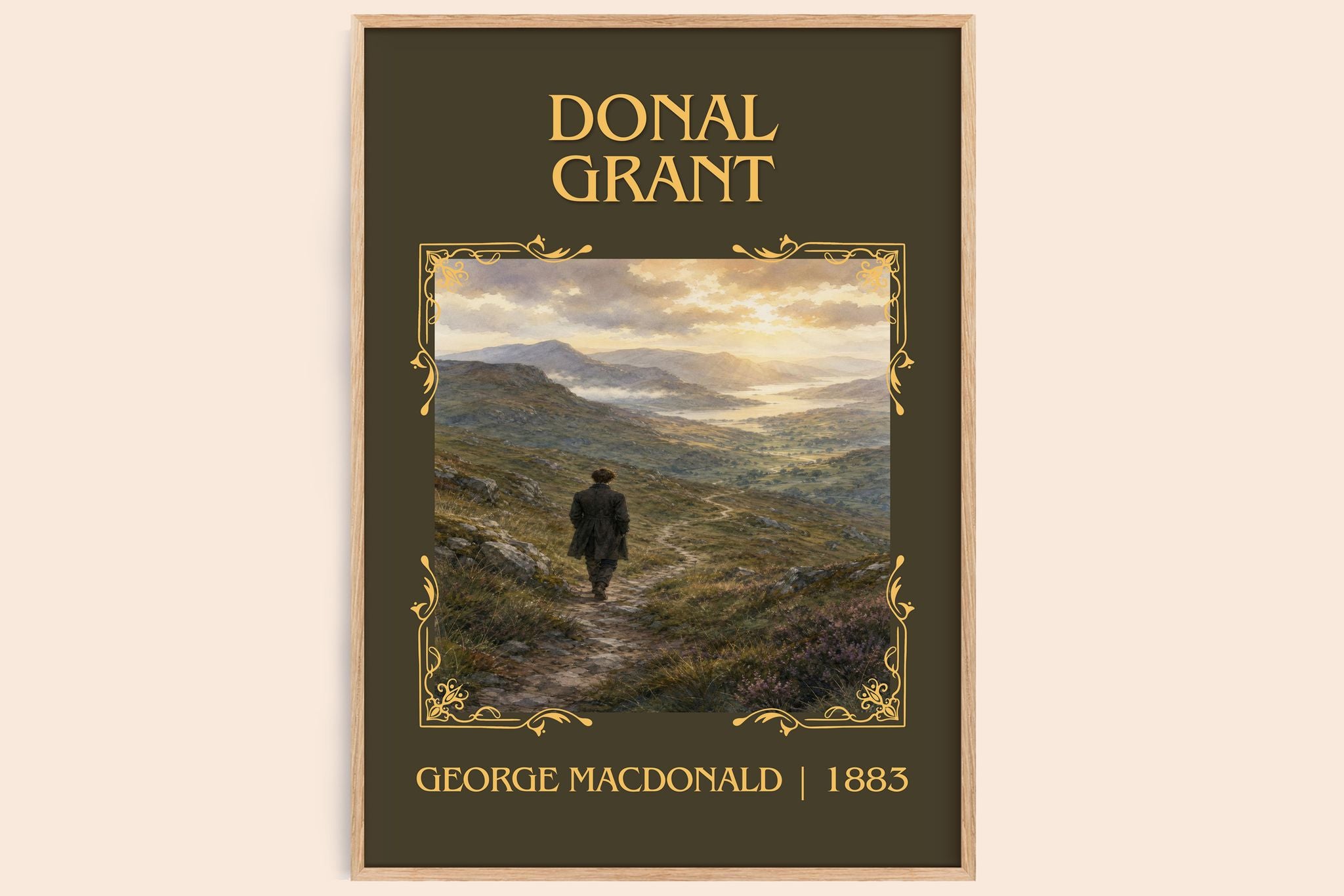 Donal Grant Classic Book Art Print by George Macdonald