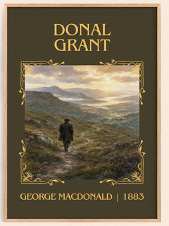 Donal Grant Classic Book Art Print by George Macdonald – book poster