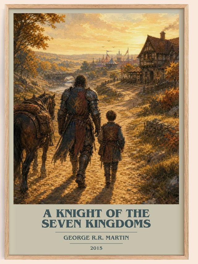A Knight Of The Seven Kingdoms Book Cover Poster by George R.R. Martin