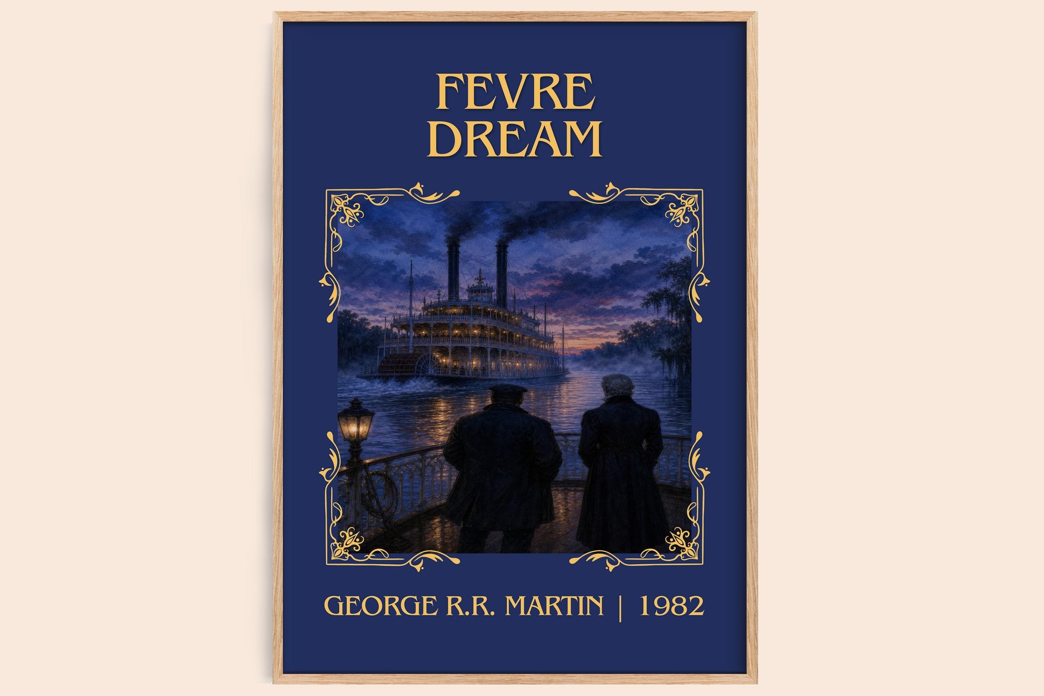 Fevre Dream Classic Book Art Print by George R.R. Martin