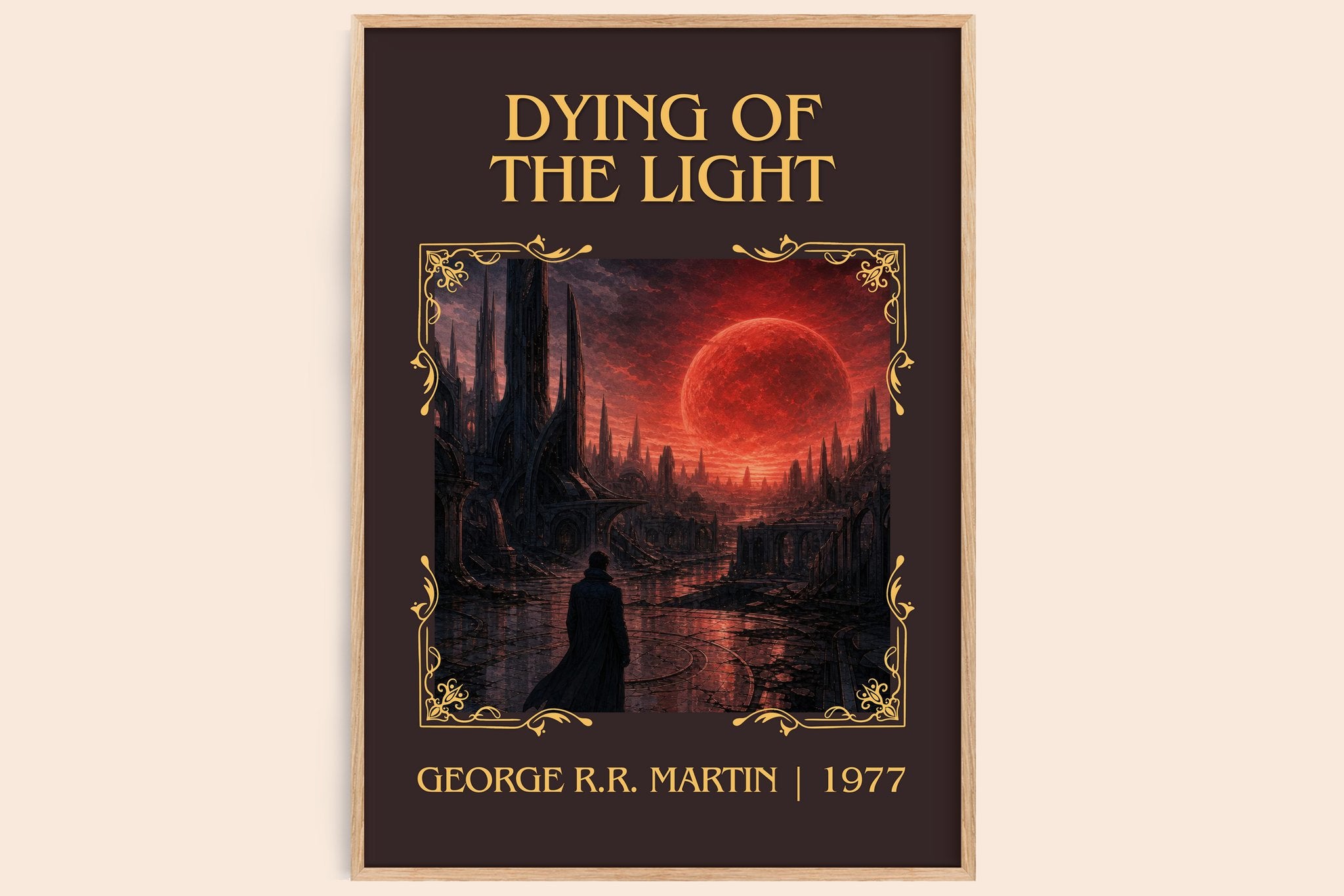 Dying Of The Light Classic Book Art Print by George R.R. Martin
