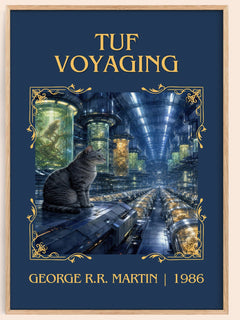 Tuf Voyaging Classic Book Art Print by George R.R. Martin – book poster
