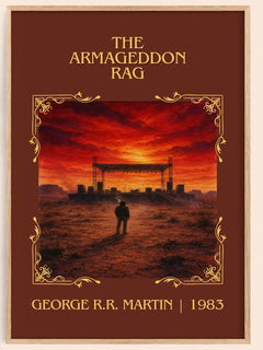 The Armageddon Rag Classic Book Art Print by George R.R. Martin – book poster