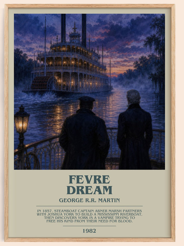 Fevre Dream Bookish Wall Art by George R.R. Martin