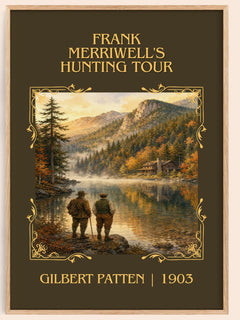 Frank Merriwell'S Hunting Tour Classic Book Art Print by G. Patten – book poster