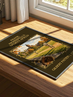 Frank Merriwell'S Sports Afield Classic Book Art Print by G. Patten – print on a sunlit desk