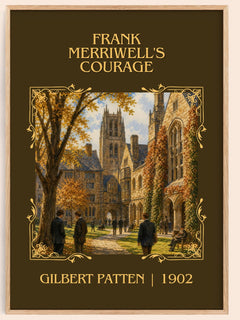 Frank Merriwell'S Courage Classic Book Art Print by Gilbert Patten – book poster