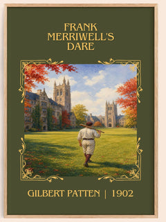 Frank Merriwell'S Dare Classic Book Art Print by Gilbert Patten – book poster