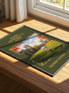 Frank Merriwell'S Dare Classic Book Art Print by Gilbert Patten – print on a sunlit desk