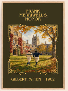 Frank Merriwell'S Honor Classic Book Art Print by Gilbert Patten – book poster