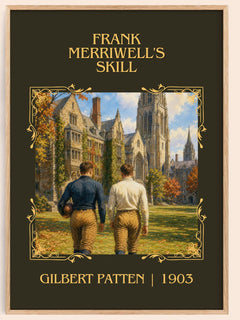 Frank Merriwell'S Skill Classic Book Art Print by Gilbert Patten – book poster