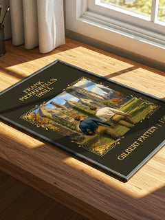 Frank Merriwell'S Skill Classic Book Art Print by Gilbert Patten – print on a sunlit desk